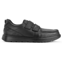 Start Rite Rhino Mission Black Leather School Shoes