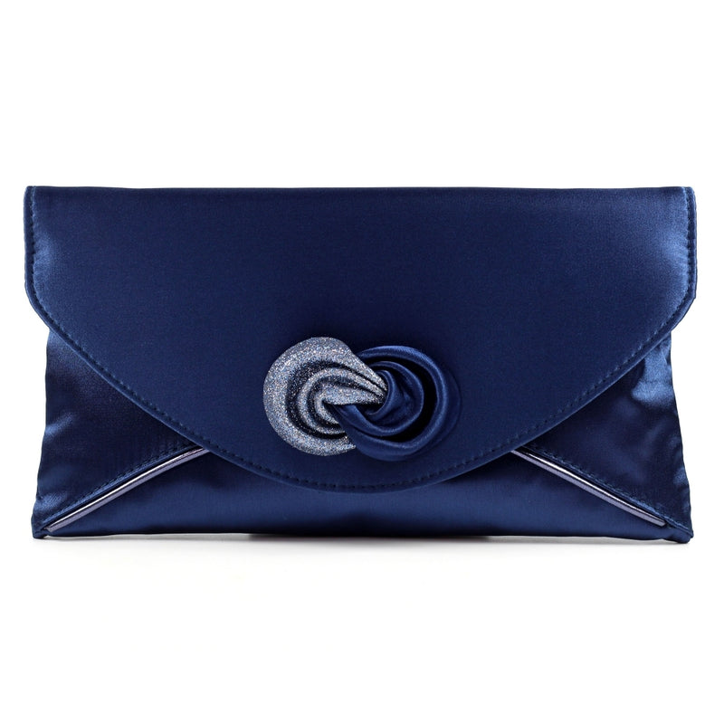 Lunar Ripley Navy Satin Bag